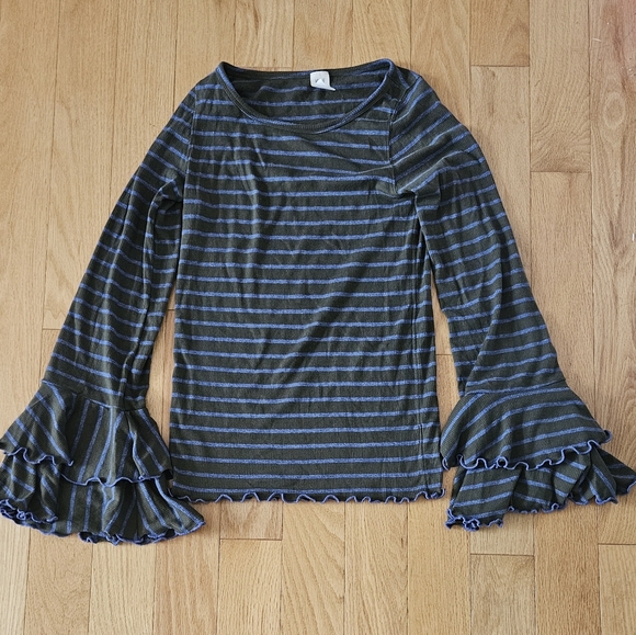 Free People Good Find Bell Sleeve Top M - Picture 2 of 4